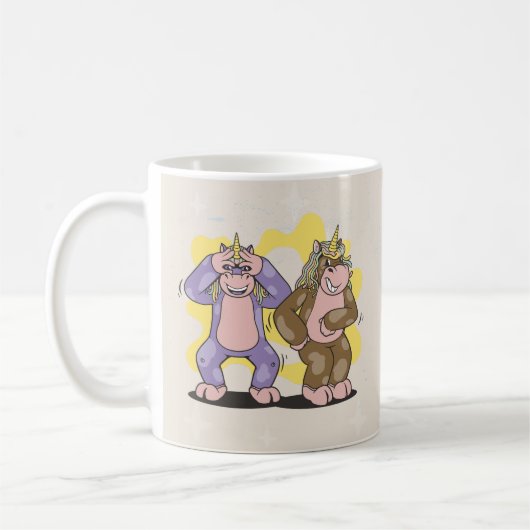 MUG CUT UNICORN GRIDDY DANCE (Gauche)