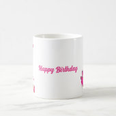 Mug Cute 50th Birthday Hot rose High Heels Nom Cadeau (Centre)