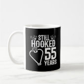 Mug Cute 55e anniversaire de mariage pour couples mari (Gauche)