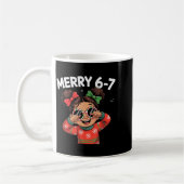 Mug Cute 6 7 Six Seven Meme Christmas Women Men Kids  (Gauche)
