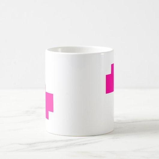 Mug Cute 8 bits Pixel Bow (Centre)