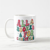 Mug Cute All Booked For Christmas Librarian (Gauche)