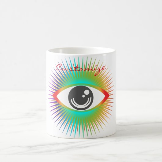 Mug Cute All-Visualiser Alien Oeil Thunder_Cove (Centre)