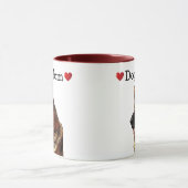 Mug Cute Allemand Berger Coeur Chien Maman Chiot (Centre)