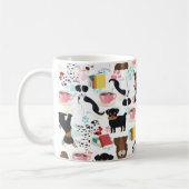 Mug Cute Amoureux des chiens Book Lover (Gauche)
