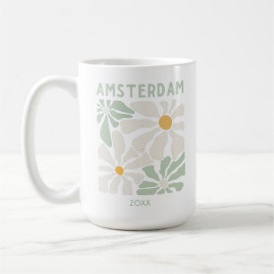 Mug Cute Amsterdam Floral