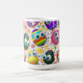 Mug Cute and Funny Easter Eggs Cartoon (Centre)