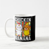 Mug Cute Animals In Chicken And Banana Costumes Kawaii (Gauche)