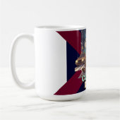 Mug Cute Anime Boy Running in the City with Coffee (Gauche)