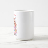 Mug Cute Anime Couple Cuddin Personnalisé (Centre)