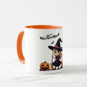 Mug Cute, anime sorcière Halloween (Devant gauche)