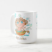 Mug Cute Aquarius Enfants bulles (Devant gauche)
