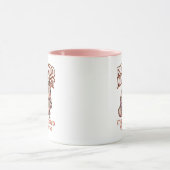 Mug Cute Armadillo Knight Valentine–Roll Into My Heart (Centre)