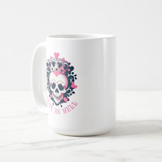 Mug Cute as Hell Crâne (Devant gauche)