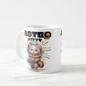 Mug Cute astronaute | Astro Kitty | Chat d'espace (Devant gauche)