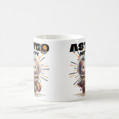 Mug Cute astronaute | Astro Kitty | Chat d'espace (Centre)