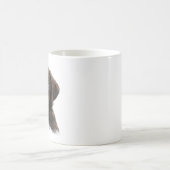 Mug Cute au chocolat Labrador (Centre)