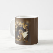 Mug Cute Autumn Fairy with Glowing Flowers (Devant gauche)