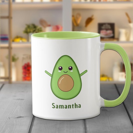 Mug Cute Avocado