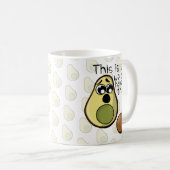 Mug Cute Avocado C'est pourquoi nous ne pouvons pas av (Devant droit)