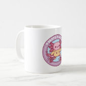 Mug Cute Axolotl Roller Skating Skate A Lotl Funny Pun (Devant gauche)