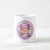 Mug Cute Axolotl Roller Skating Skate A Lotl Funny Pun (Centre)