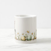 Mug Cute baby bunny in pajamas with an Easter egg (Centre)