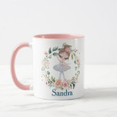 Mug Cute Ballerina Girl (Gauche)