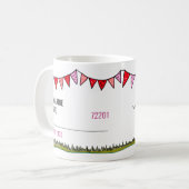 Mug Cute Beach House Custom Street (Devant gauche)