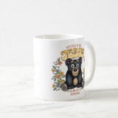 Mug Cute Bear Ma foi est forte d'ours-Y (Devant droit)