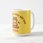 Mug Cute Bear thème Baby shower garçon (Devant droit)