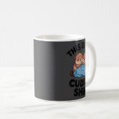 Mug Cute Beaver Couple This Is Our Cuddle  (Devant droit)