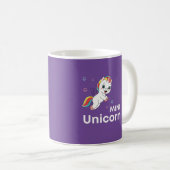 Mug Cute bébé licorne Moderne (Devant droit)