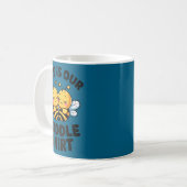 Mug Cute Bee Couple Cuddle Funny Romantic  (Devant gauche)