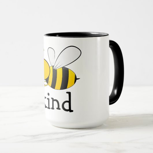 Mug Cute Bee Kind  (Devant droit)