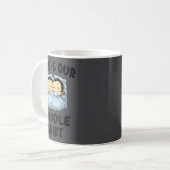 Mug Cute Bee Lovers This Is Our Cuddle (Devant gauche)