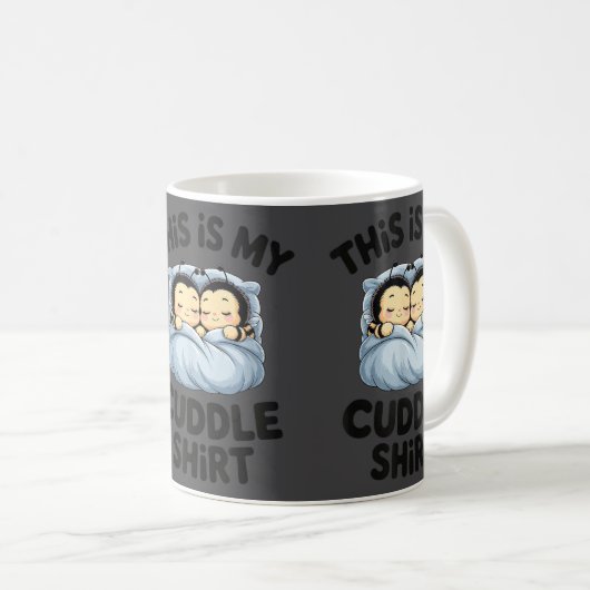 Mug Cute Bees Snuggle This Is My Cuddle  (Devant droit)