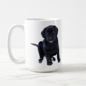 Mug Cute Black Lab Labrador Retriever Chien (Gauche)