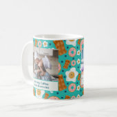 Mug Cute Blue Breakfast Customizable Pastel (Devant gauche)