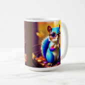 Mug Cute Blue Squirrel with Glasses-56786 (Devant droit)