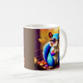 Mug Cute Blue Squirrel with Glasses-56786 (Devant droit)