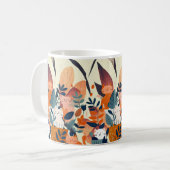 Mug "Cute Boho Chats Contemporains - Animal Élégant (Devant gauche)