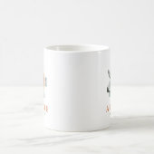 Mug Cute Boho Terracotta Floral Green Tante Est. (Centre)