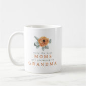 Mug Cute Boho Terracotta Floral Meilleur grand-mère Pr (Gauche)