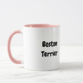Mug Cute Boston Terrier (Gauche)