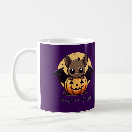 Mug Cute bouchon de chaume d'Halloween (Gauche)
