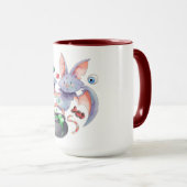 Mug Cute bouchon de chaume d'Halloween (Devant droit)