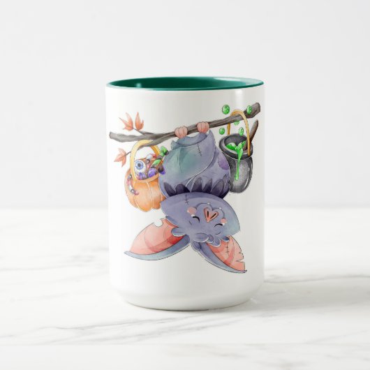 Mug Cute bouchon de chaume d'Halloween (Centre)