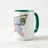 Mug Cute bouchon de chaume d'Halloween (Devant droit)