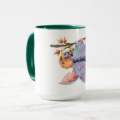 Mug Cute bouchon de chaume d'Halloween (Devant gauche)